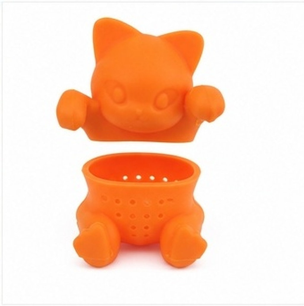 Herbal Tea - Food-Grade Silicone Cat Tea Infuser Funny