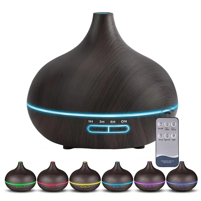 550ml Wood Color USB Aroma Dif - đánh giá và giá Essential Oils