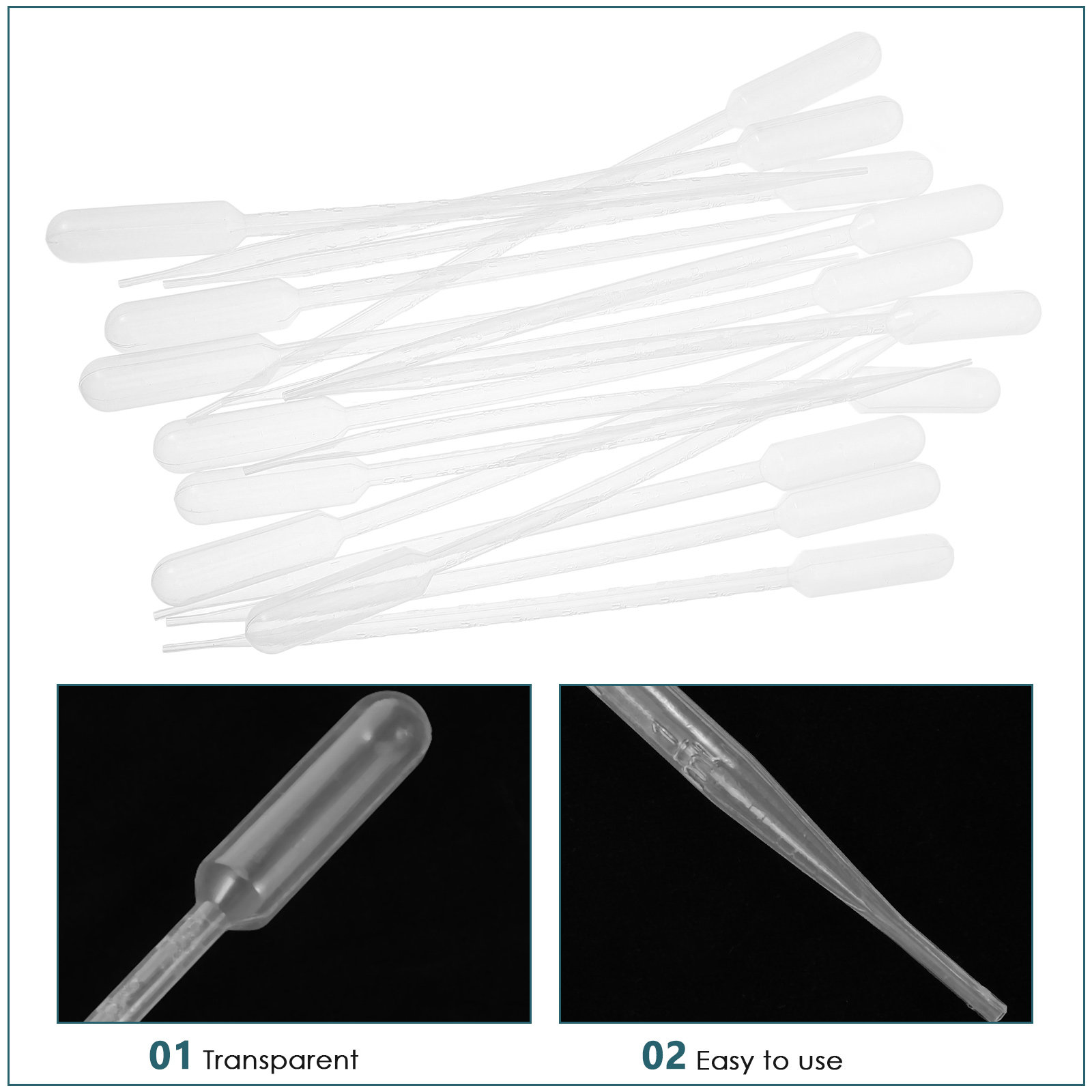 100Pcs Plastic Transfer Pipett - đánh giá và giá Essential Oils