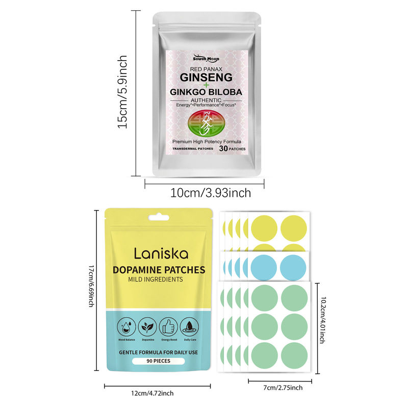 120pcs Combo Dopamine Patches  - đánh giá và giá Ginger Tea