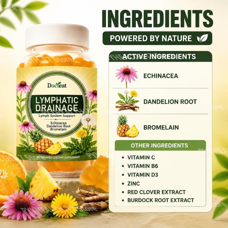 Docteat Lymphatic System Suppo - đánh giá và giá Herbal Supplement