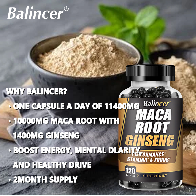 Maca Root Capsules (containing - đánh giá và giá Ginger Tea